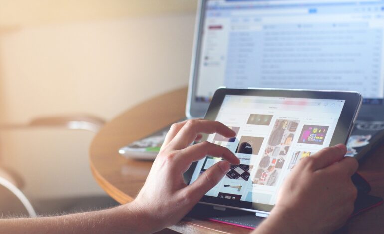 Surfen im Internet