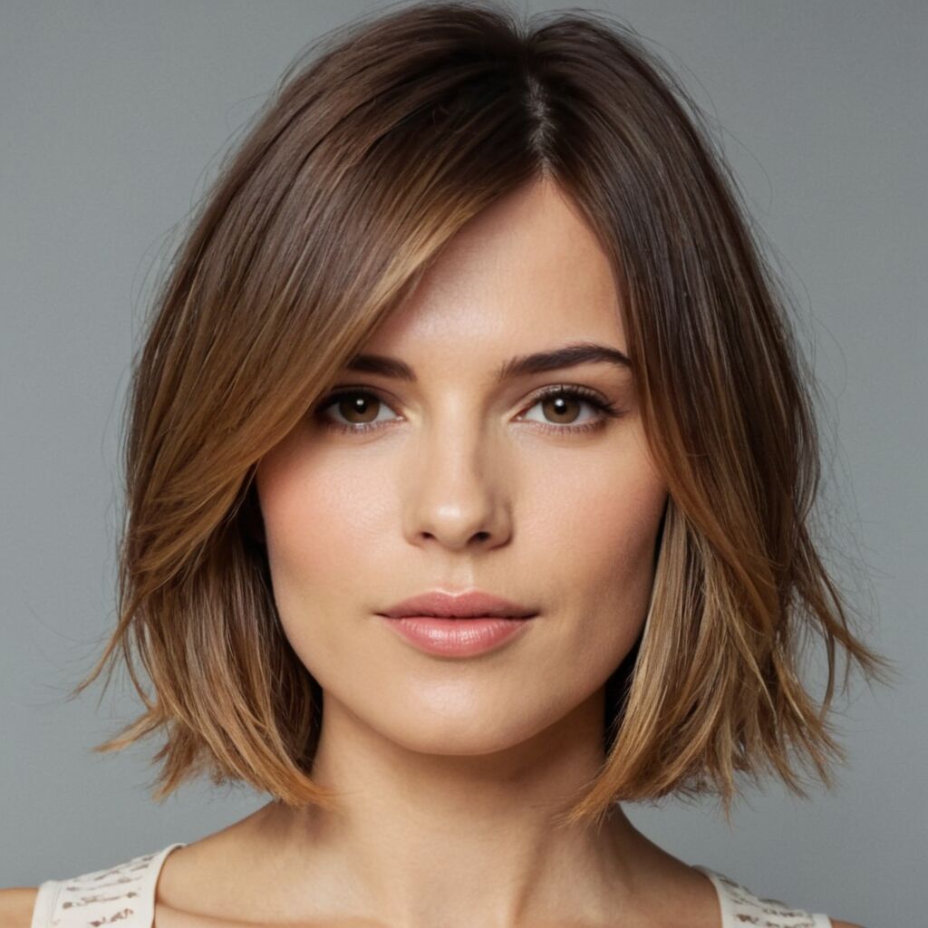 Stufige Frisuren für dünnes Haar: Die besten mittellangen Styles für mehr Volumen