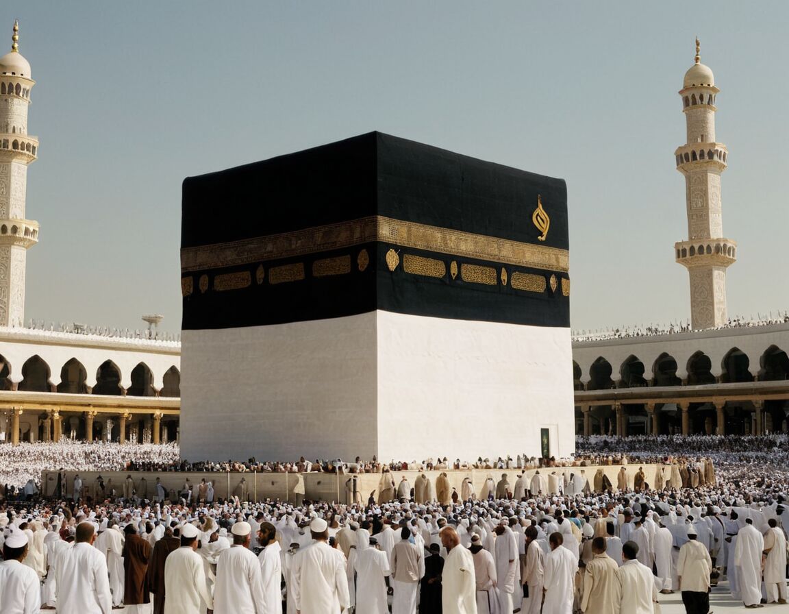 Pilgerfahrt: Hajj nach Mekka mindestens einmal im Leben - Die 5 Säulen des Islams: Fundamentale Prinzipien des Glaubens und ihrer Bedeutung