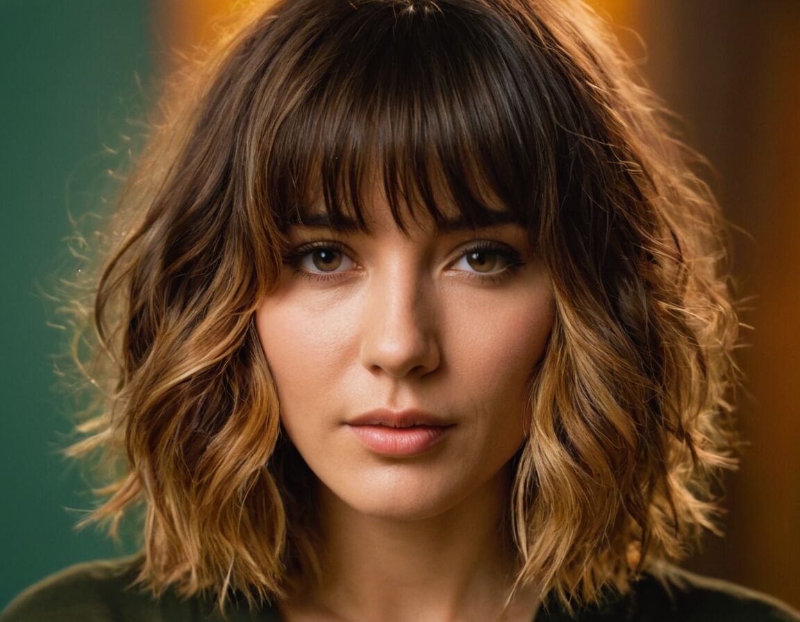 Frisuren mit fransigem Finish für moderneres Auftreten - Frisuren mittellang stufig fransig ab 50: Die besten Styles für einen frischen Look im besten Alter