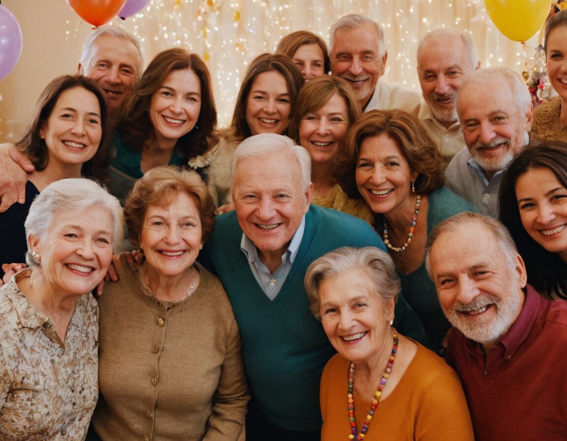 Familie und Freundschaft im Mittelpunkt des Festes - Sinnvolle Sprüche zum 70. Geburtstag: Inspiration für eine besondere Feier