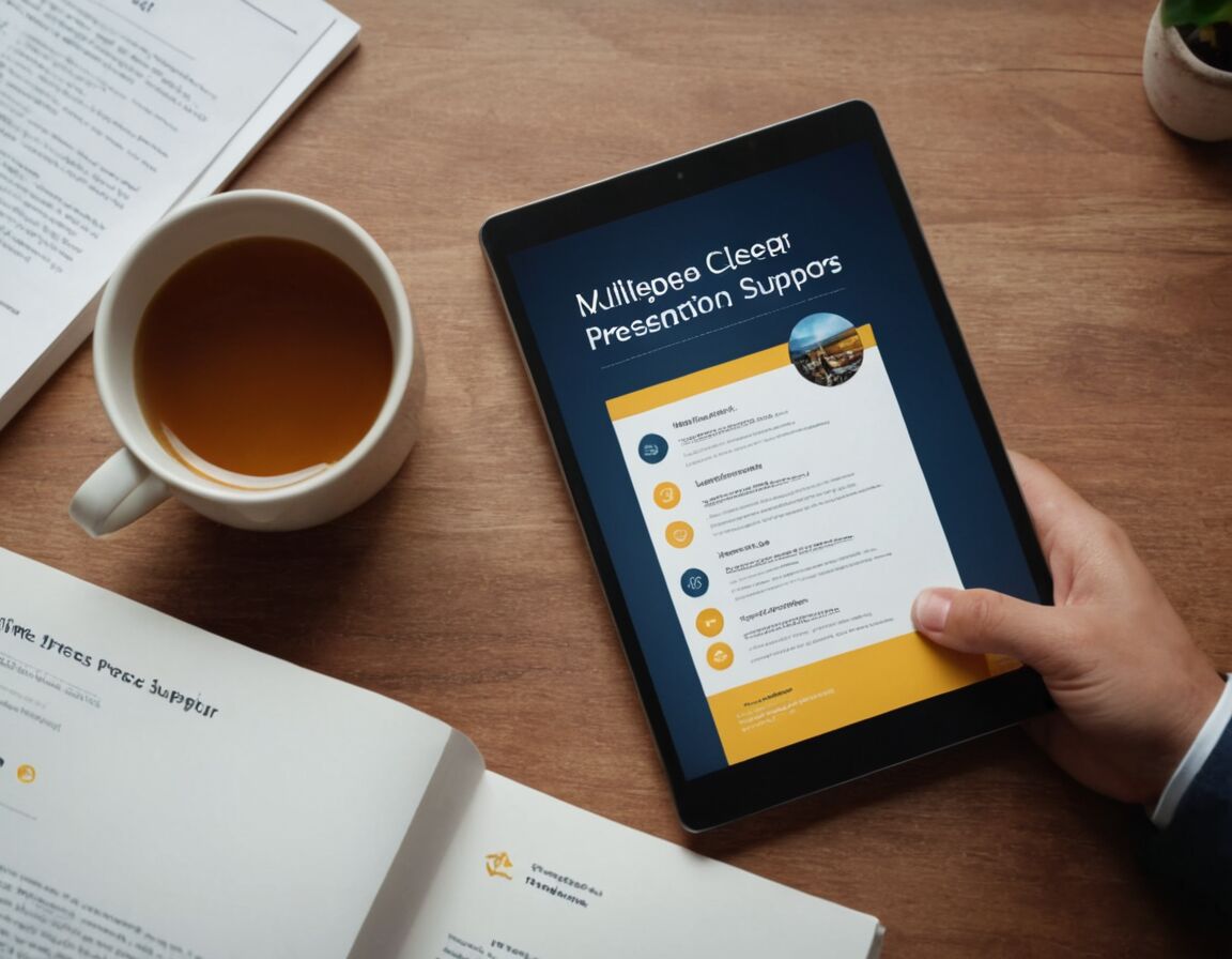 Visuelle Elemente: Diagramme, Bilder, Hervorhebungen nutzen - Was ist ein Handout und wie erstellt man es effektiv für Präsentationen?