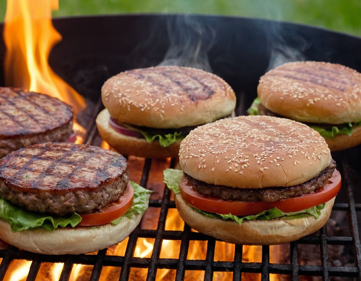Salz erst nach dem Formen hinzufügen - Burger Patties selber machen: Die besten Rezepte und Tipps für perfekte Grillgenüsse
