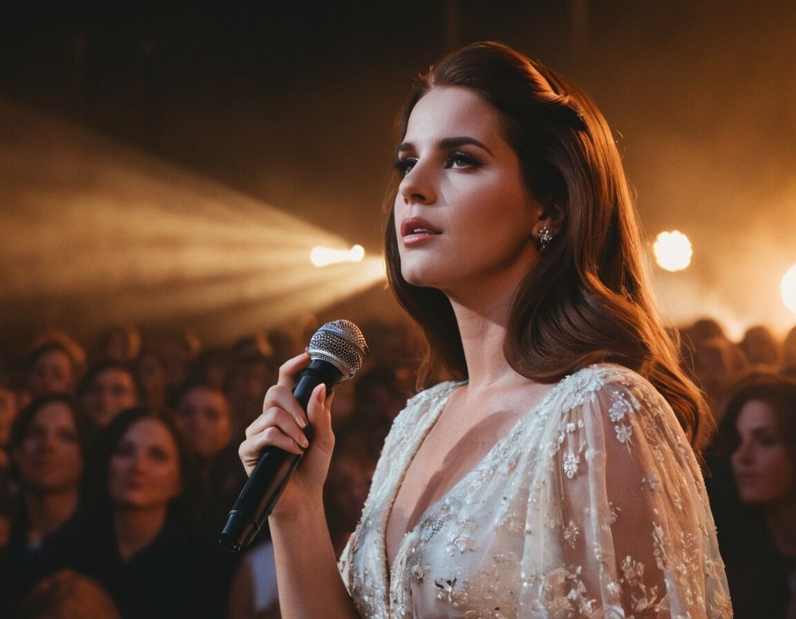 Publikum in Bann gezogen durch außergewöhnliche Bühnenpräsenz - Lana Del Rey Konzert: Ein unvergesslicher Abend voller Emotionen und Musikzauber