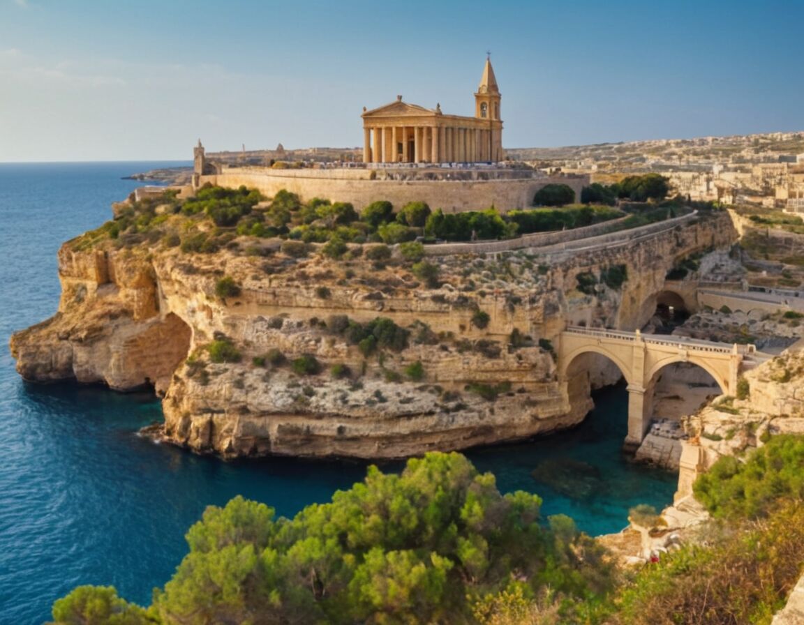 Blühende mediterrane Küche mit Meeresfrüchten - Zu welchem Land gehört Malta? Eine Reise durch Geschichte und Kultur der Mittelmeerinsel