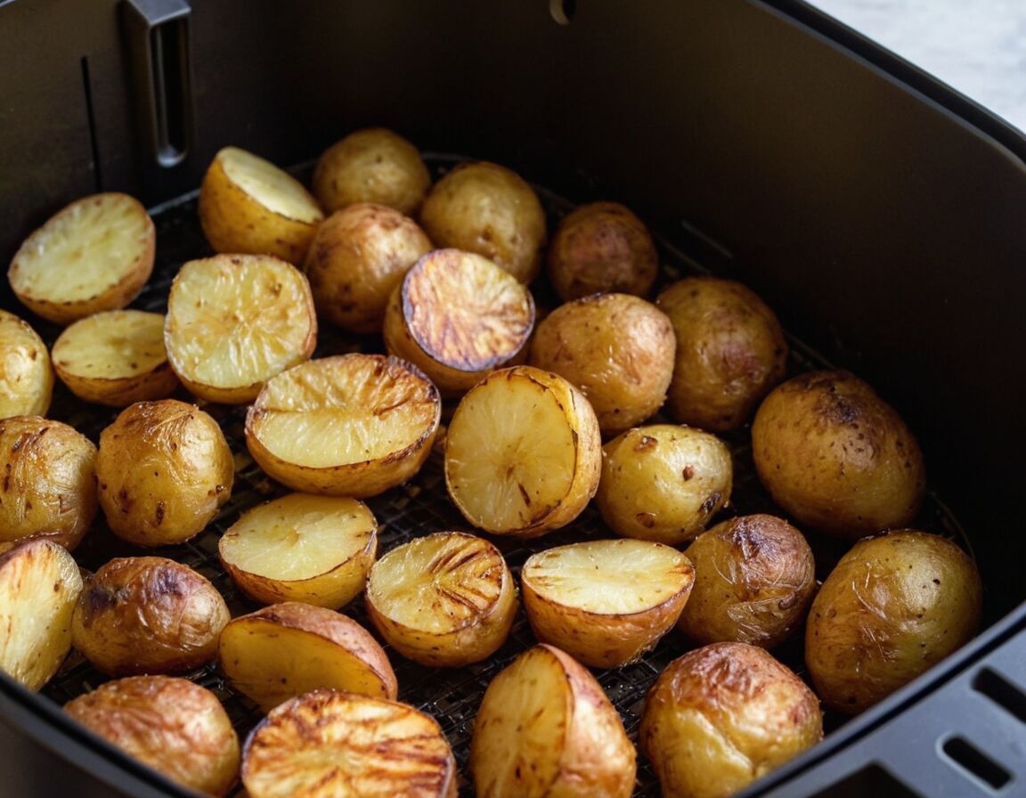 15-20 Minuten knusprig und goldbraun backen - Kartoffeln in der Heißluftfritteuse: Knusprige Rezepte für gesunde Genussmomente