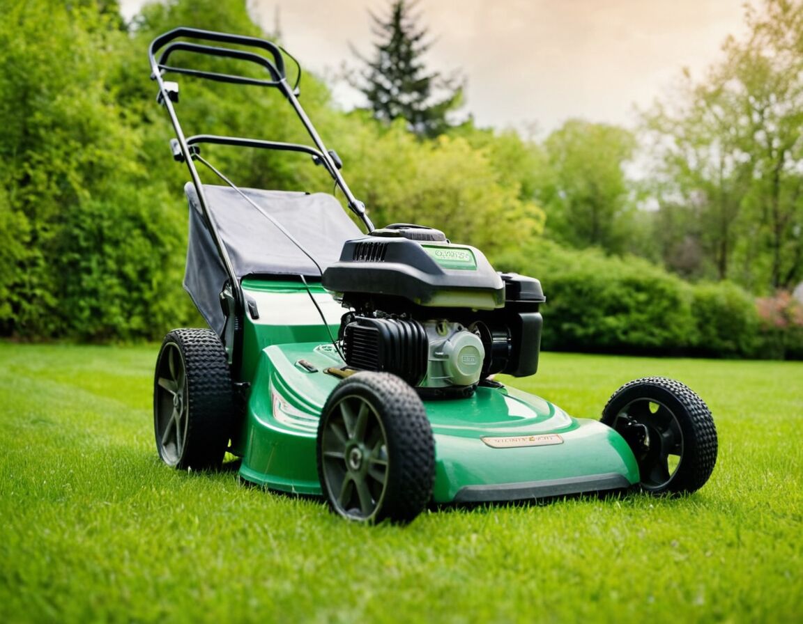 Leichtes Manövrieren dank gewichtssparender Konstruktion - Rasenmäher Benzin mit Antrieb: Die besten Modelle für einen mühelosen Rasenpflege-Einsatz