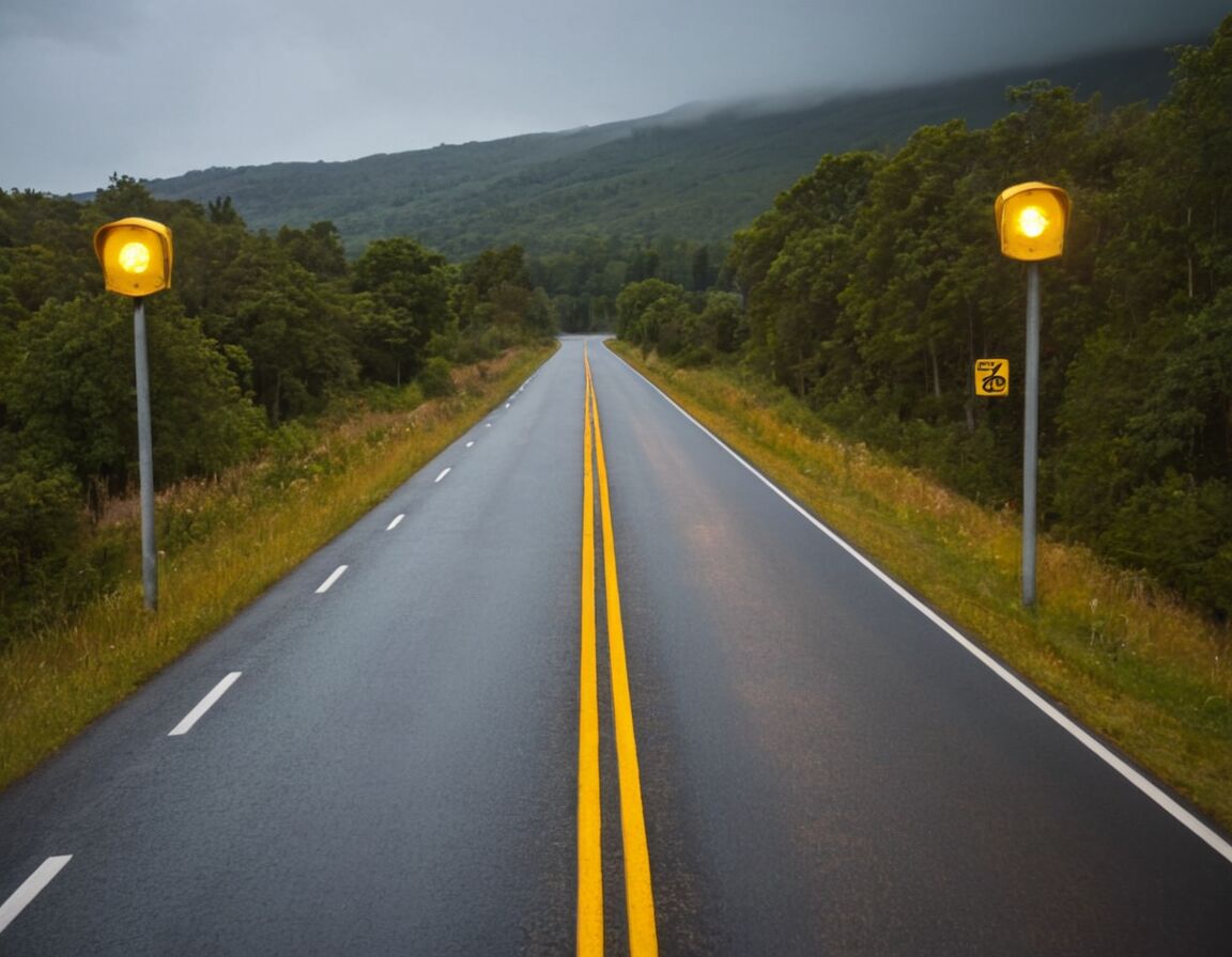 Signal für Gefahren durch Witterungsverhältnisse - Wovor kann gelbes Blinklicht auf einem Fahrzeug warnen? Die wichtigsten Hinweise für Verkehrsteilnehmer