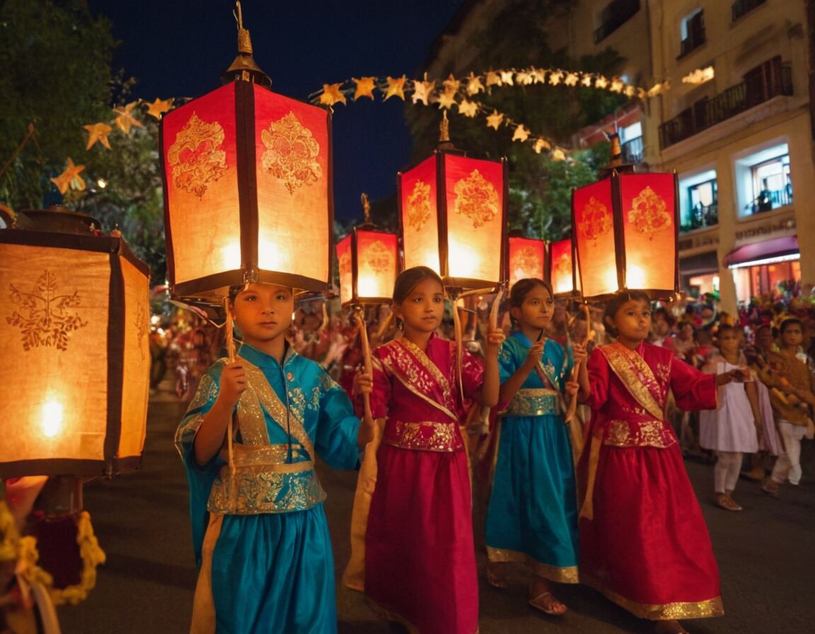 Verschiedene regionale Variationen und Bräuche - Ich geh mit meiner Laterne: Traditionelle Laternenumzüge und ihre Bedeutung für Kinder und Familien