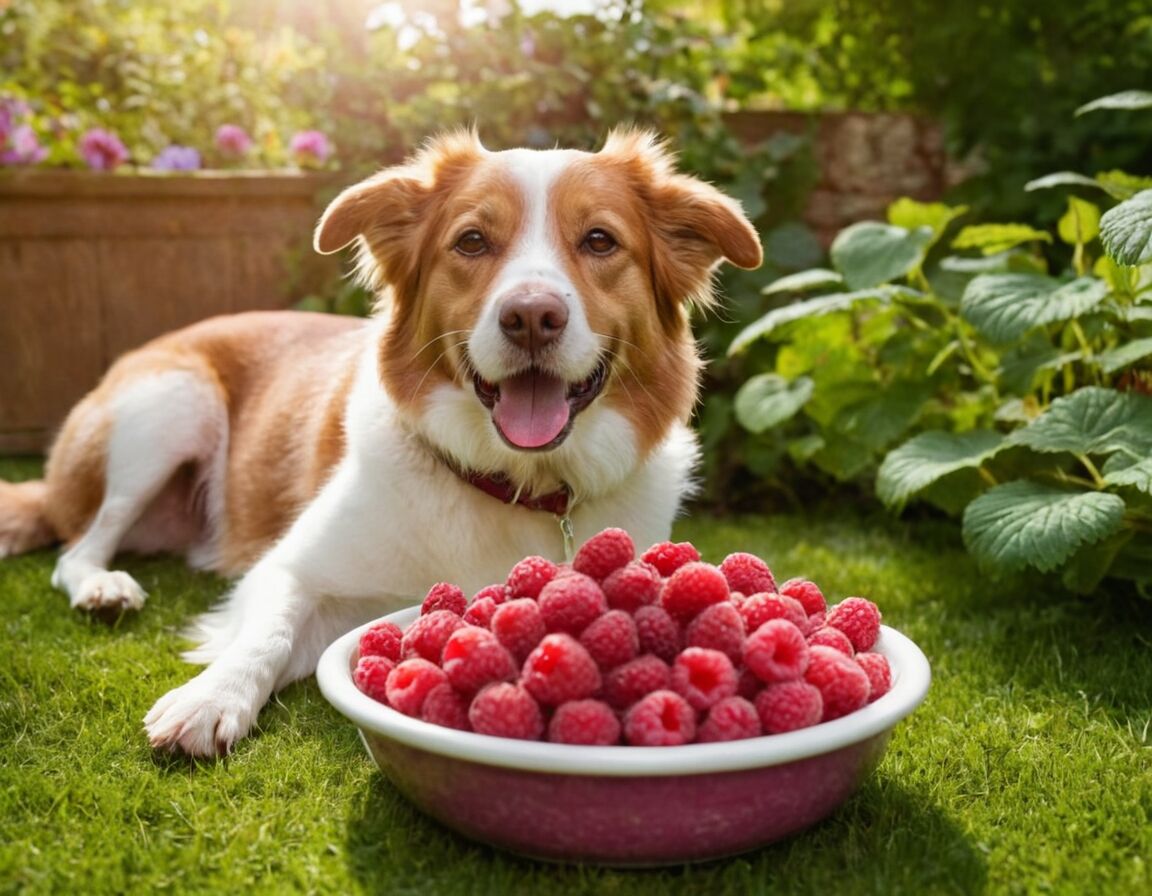 Achte auf Anzeichen von Verdauungsbeschwerden   - Dürfen Hunde Himbeeren essen? Alles, was Sie wissen müssen