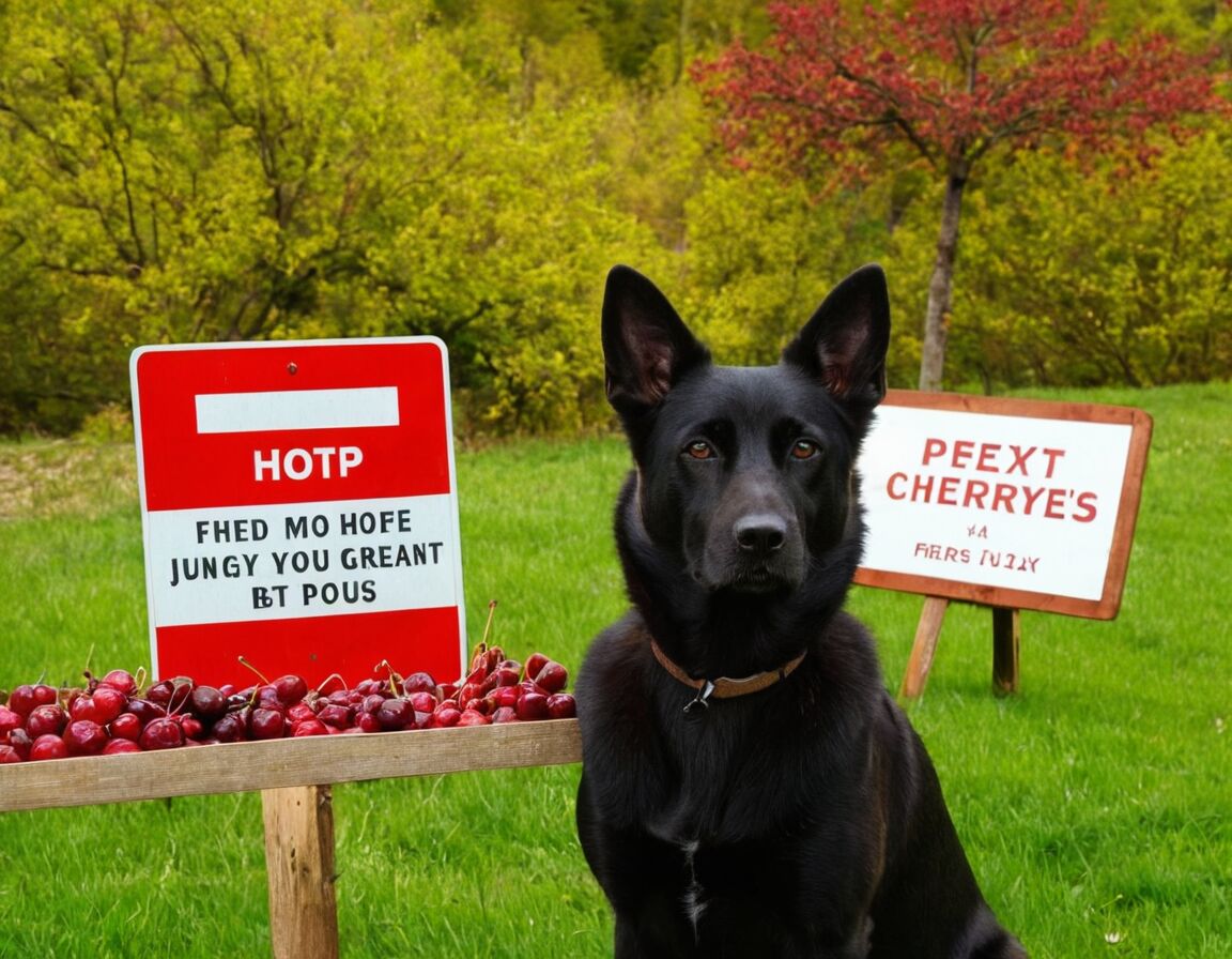 Besser auf Hundesnacks ohne Kirschen verzichten - Dürfen Hunde Kirschen essen? Risiken und Tipps für Hundebesitzer