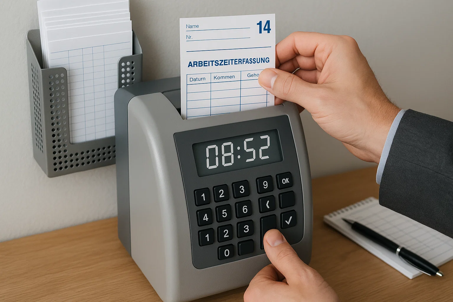 Arbeitszeiterfassung