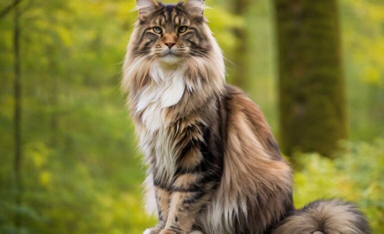Die größte Katze der Welt: Faszinierende Fakten über den Maine Coon Riesen