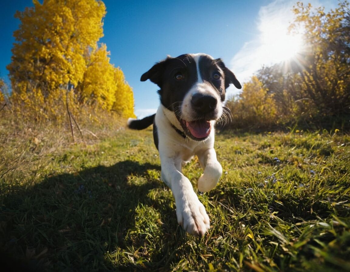 Welche Farben sehen Hunde? Ein Blick in die Welt der Hundesicht.