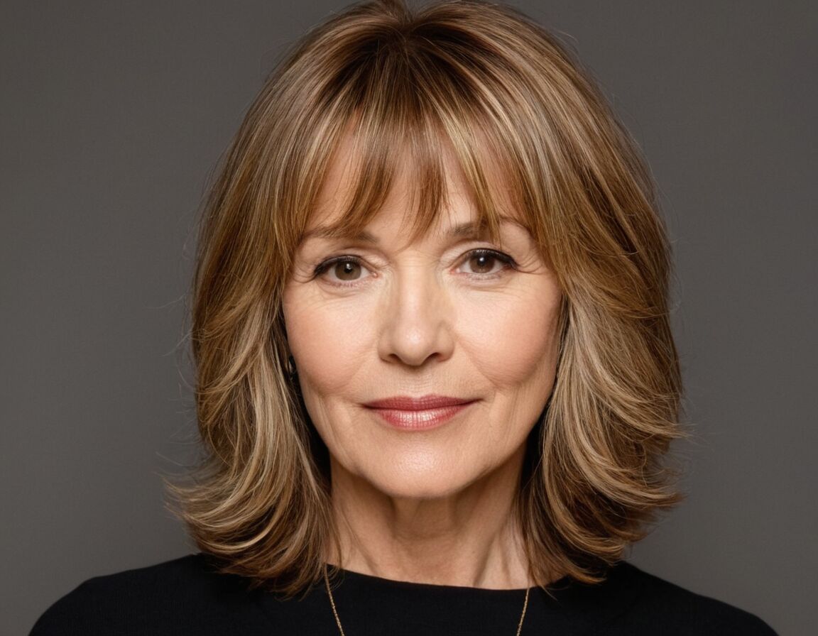 Frisuren mittellang stufig fransig ab 50: Die besten Styles für einen frischen Look im besten Alter