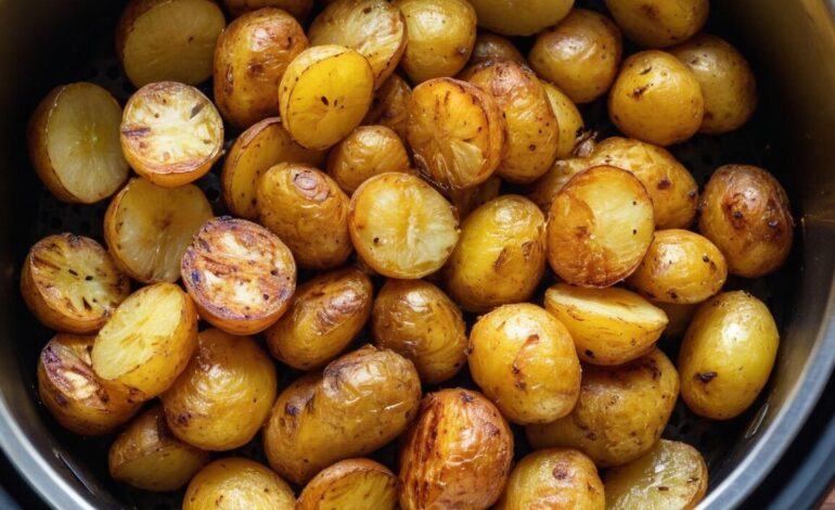 Kartoffeln in der Heißluftfritteuse: Knusprige Rezepte für gesunde Genussmomente