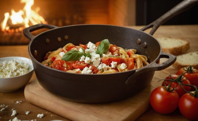 One Pot Pasta Feta: Das einfache Rezept für ein köstliches Abendessen in nur 30 Minuten