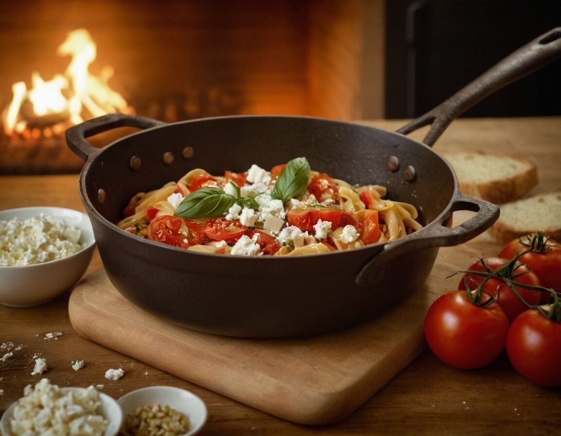 One Pot Pasta Feta: Das einfache Rezept für ein köstliches Abendessen in nur 30 Minuten
