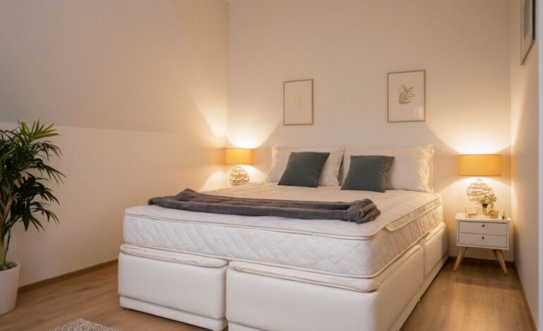 Boxspringbett 140×200 mit Bettkasten: Der perfekte Schlafkomfort für kleine Räume