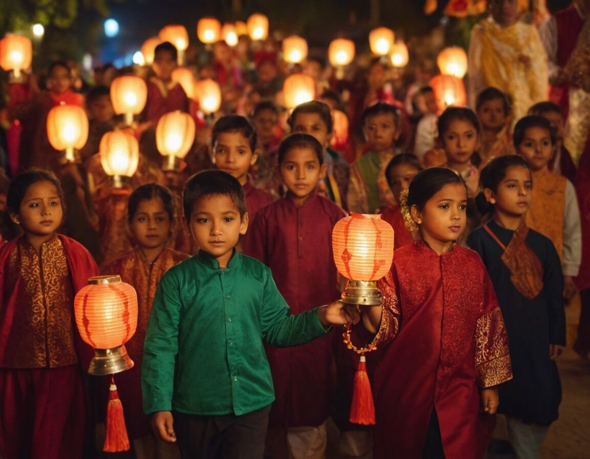 Ich geh mit meiner Laterne: Traditionelle Laternenumzüge und ihre Bedeutung für Kinder und Familien