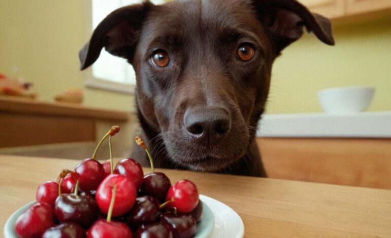 Dürfen Hunde Kirschen essen? Risiken und Tipps für Hundebesitzer