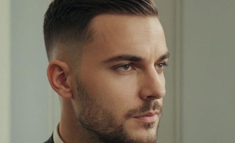 French Crop Low Fade: Der Trendfrisur für modernen Stil und Eleganz