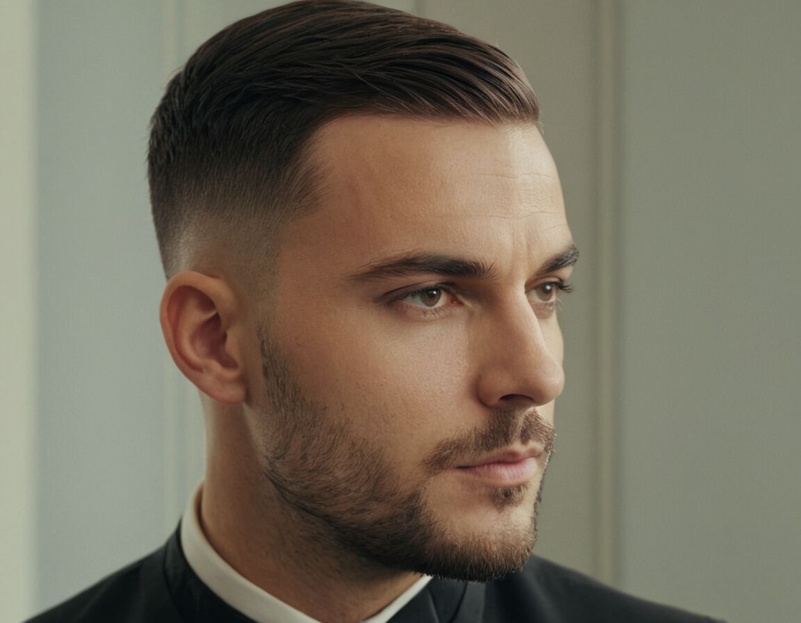 French Crop Low Fade: Der Trendfrisur für modernen Stil und Eleganz