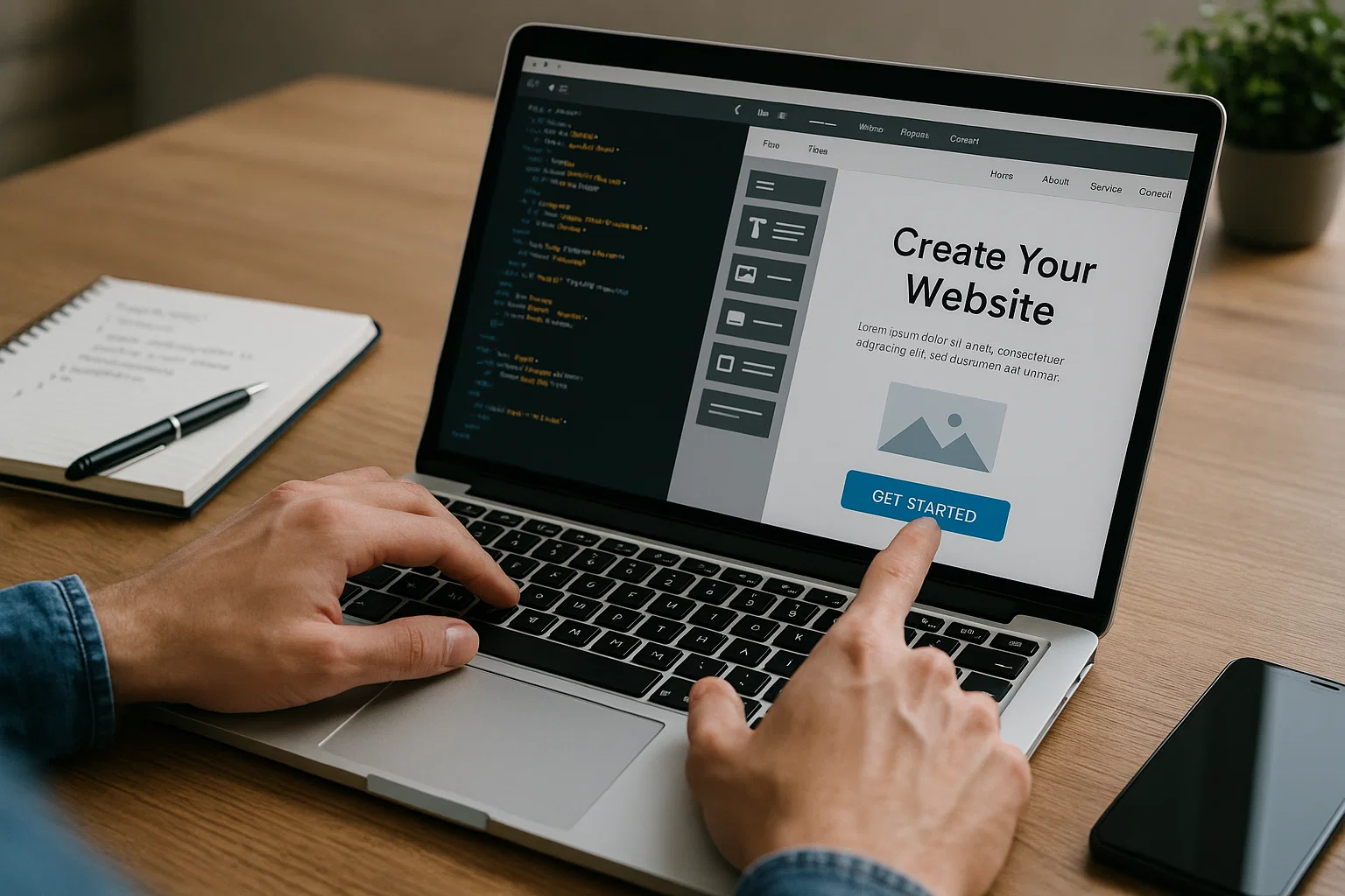 Von Code zu Klicks: Wie Website-Erstellung für Unternehmen heute ganz einfach wird