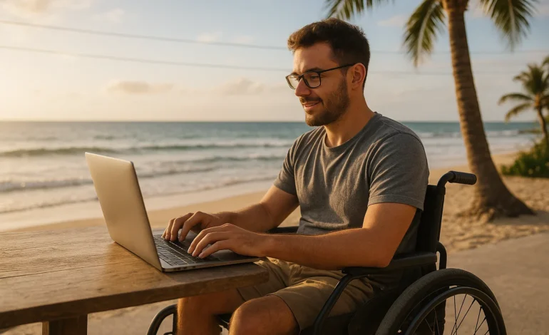 Digital Nomad mit Behinderung – geht das?
