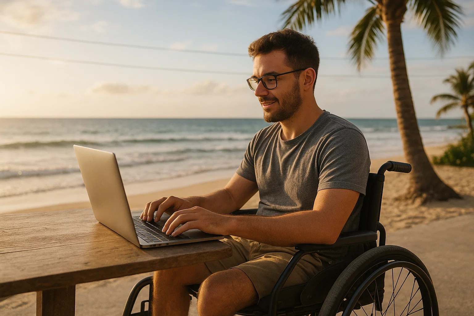 Digital Nomad mit Behinderung – geht das?