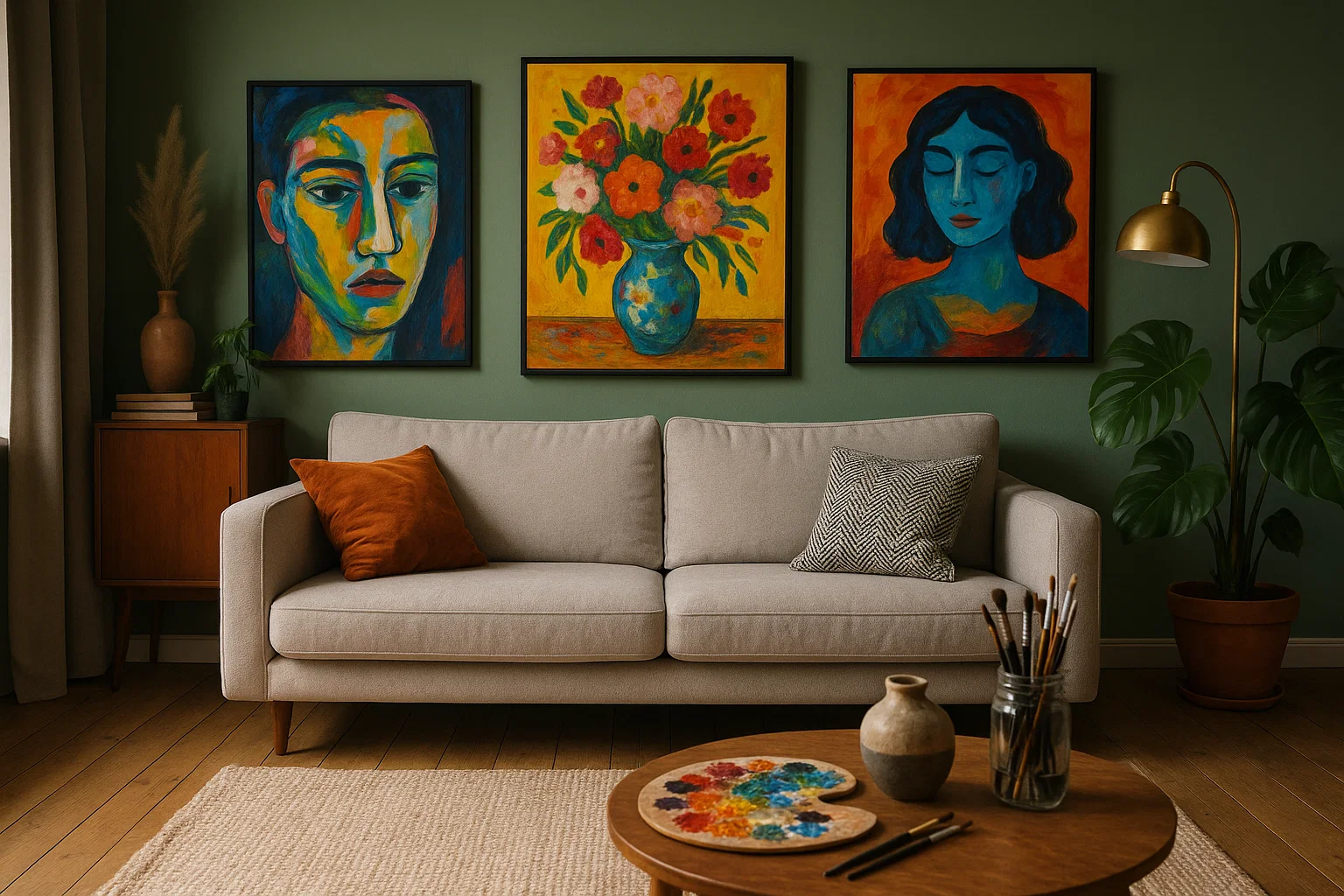 Kunstvolles Zuhause