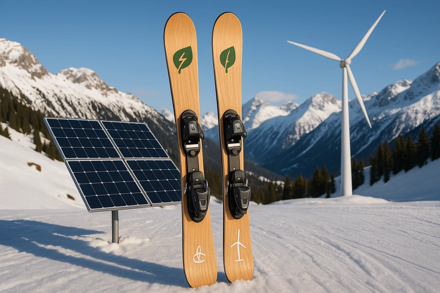 Nachhaltige Ski-Technologien