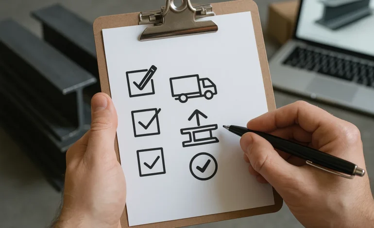 Stahlträger Kauf-Checkliste