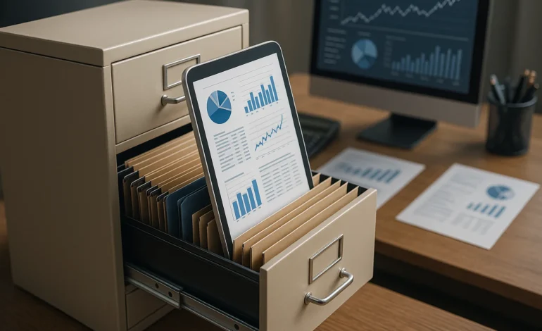 Optimierte Archivierung für digitale Finanzstrategien