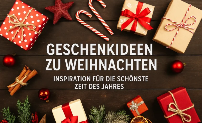 Geschenkideen zu Weihnachten: Inspiration für die schönste Zeit des Jahres