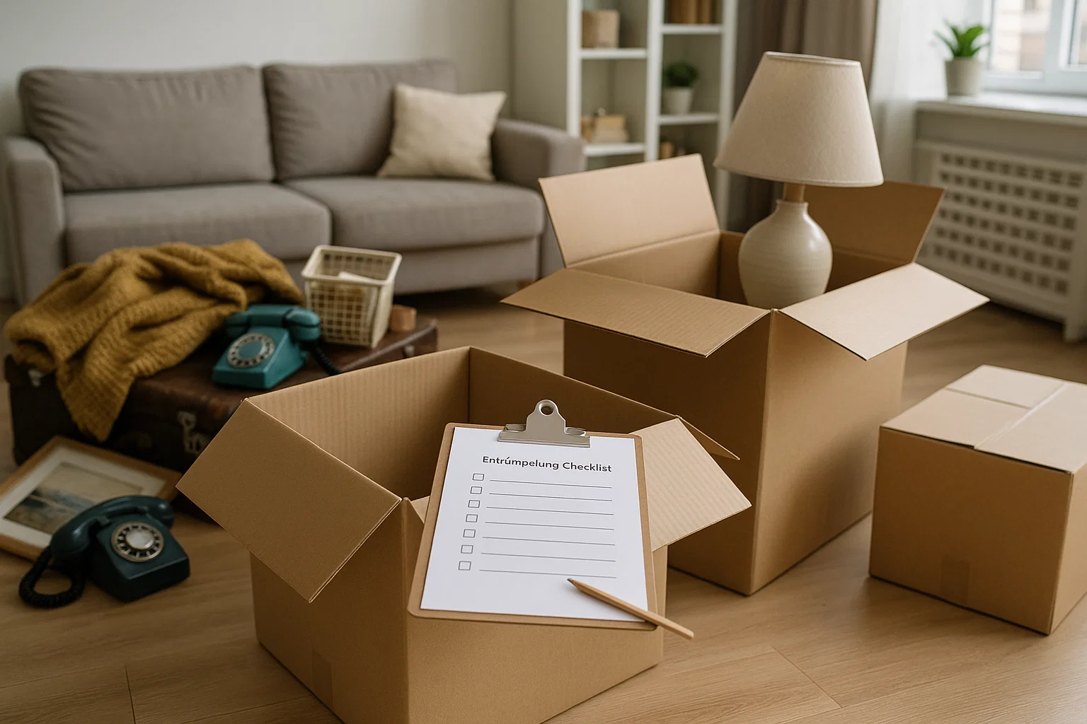 Wohnungsauflösung planen