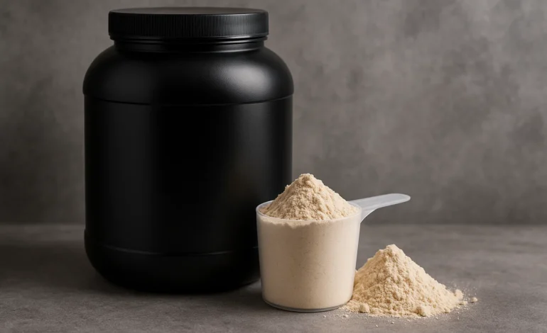 Proteinpulver Darstellung