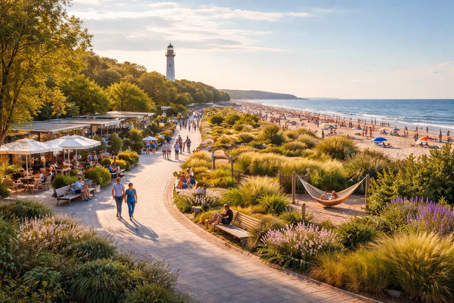 Küstenlicht und Meeresruhe