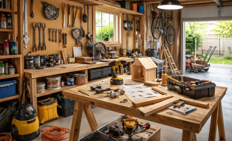 Heimwerker-Werkstatt