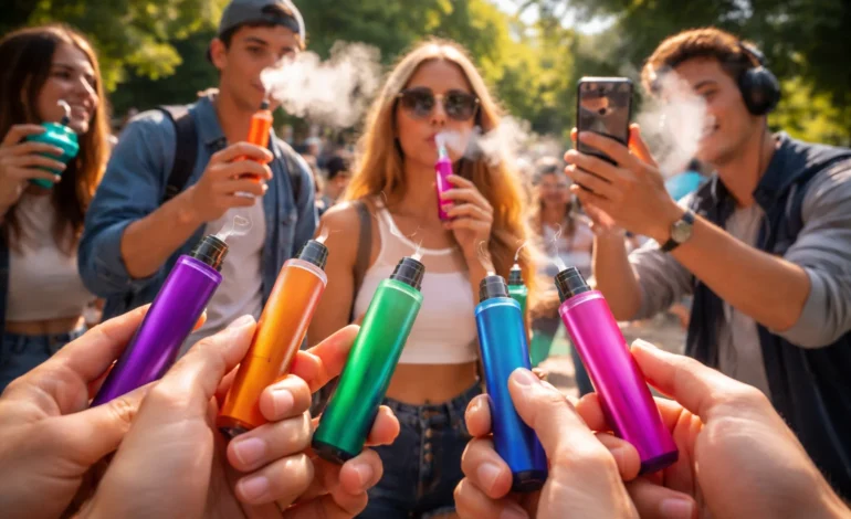 Viral im Feed, sichtbar im Alltag: Der Hype um E Shishas