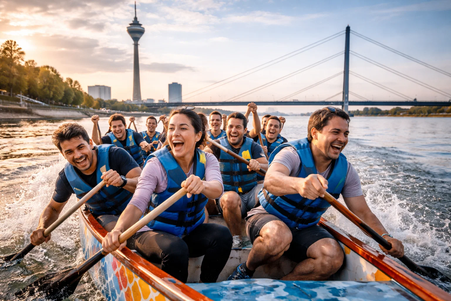 Teambuilding in Düsseldorf: Wie gemeinsame Erlebnisse die Zusammenarbeit stärken