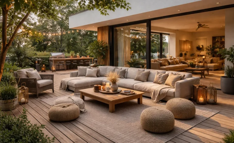 Outdoor-Wohnräume gestalten: Wie die Terrasse zur erweiterten Wohnfläche wird