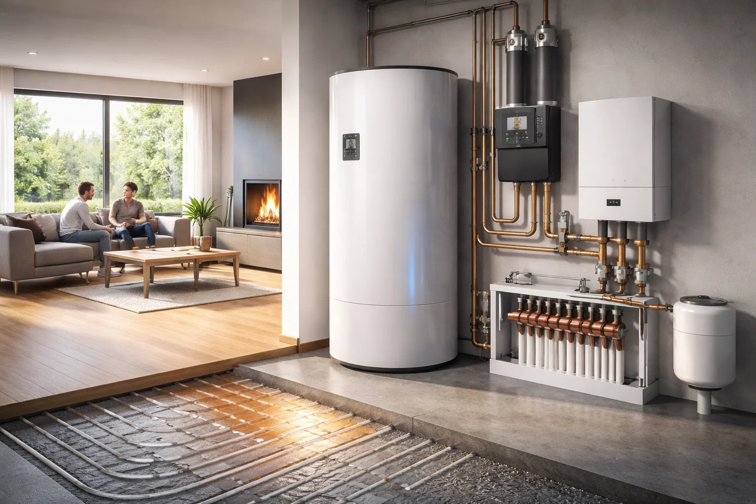 Moderne Heizsysteme: Zwischen Effizienz und Wohnkomfort