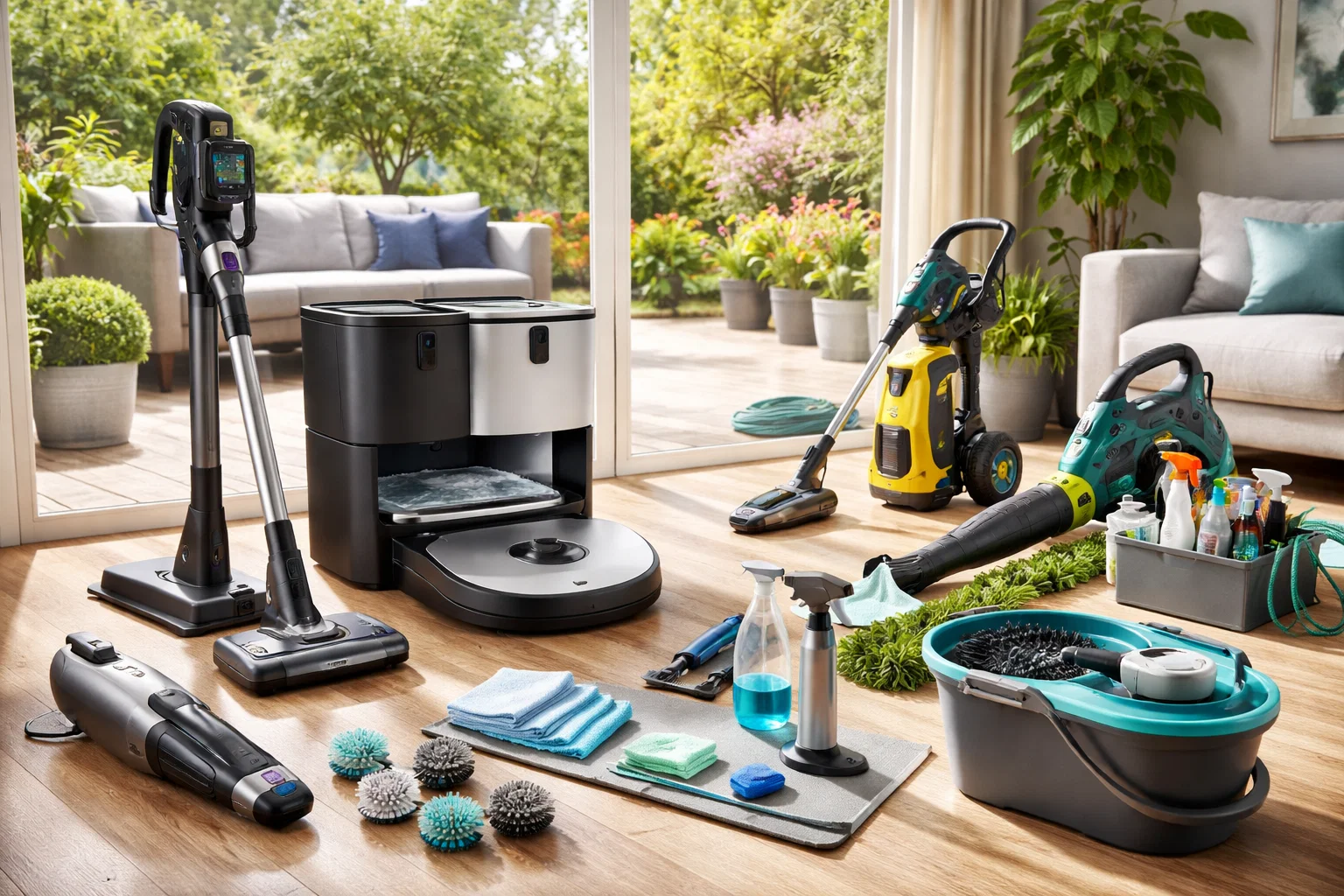 Frühjahrsputz drinnen und draußen: Diese Gadgets brauchen Sie unbedingt