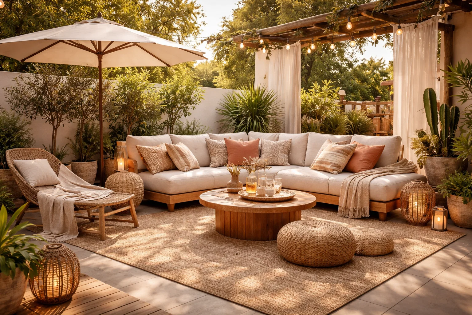 So designst du deine Terrasse zuhause richtig entspannt und stylisch