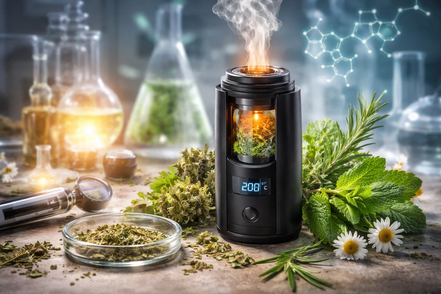 Die Wissenschaft hinter Kräuter-Vaporizern: Wie Hitze Ihre Kräuter schonend aktiviert