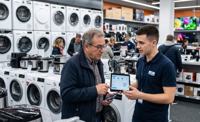 Beratung beim Technik-Kauf
